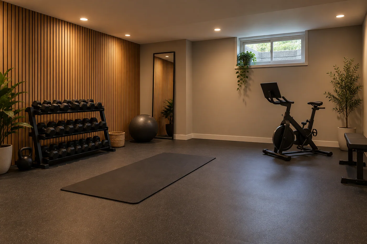 Basement gym loading questions | Homerix Inc