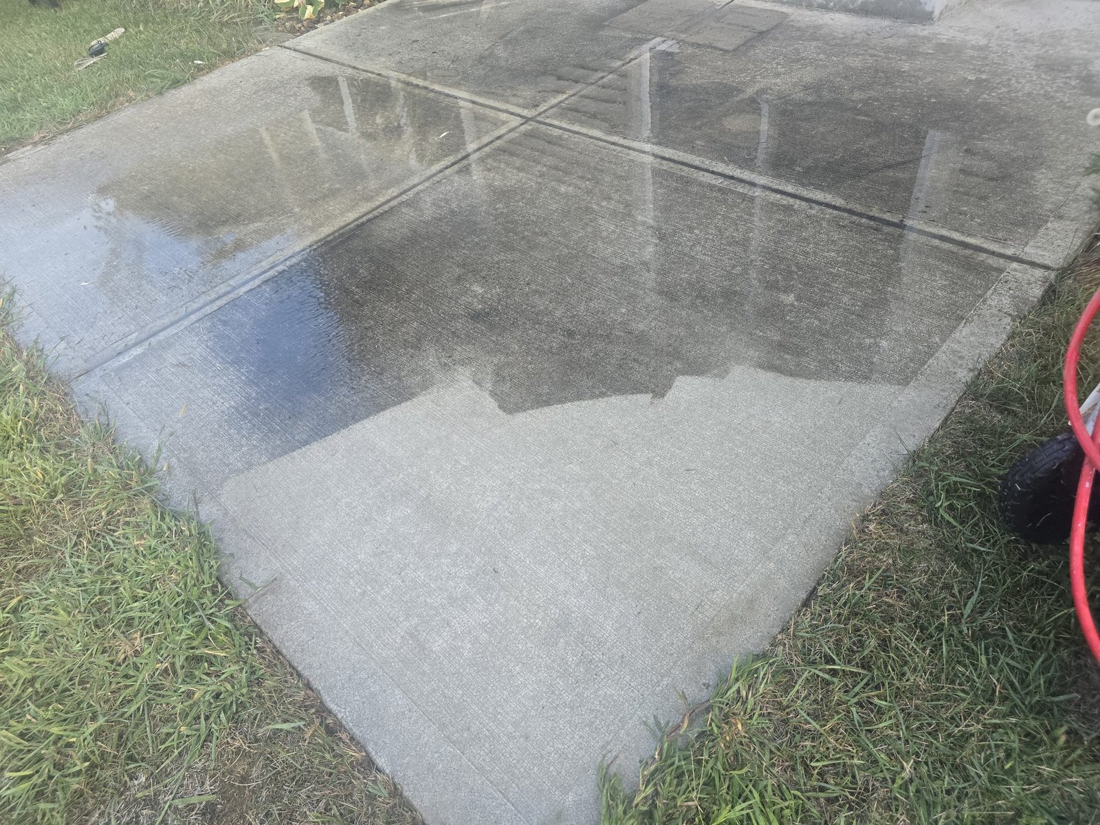epoxy job done outside house Homerix Inc Westfield Indiana