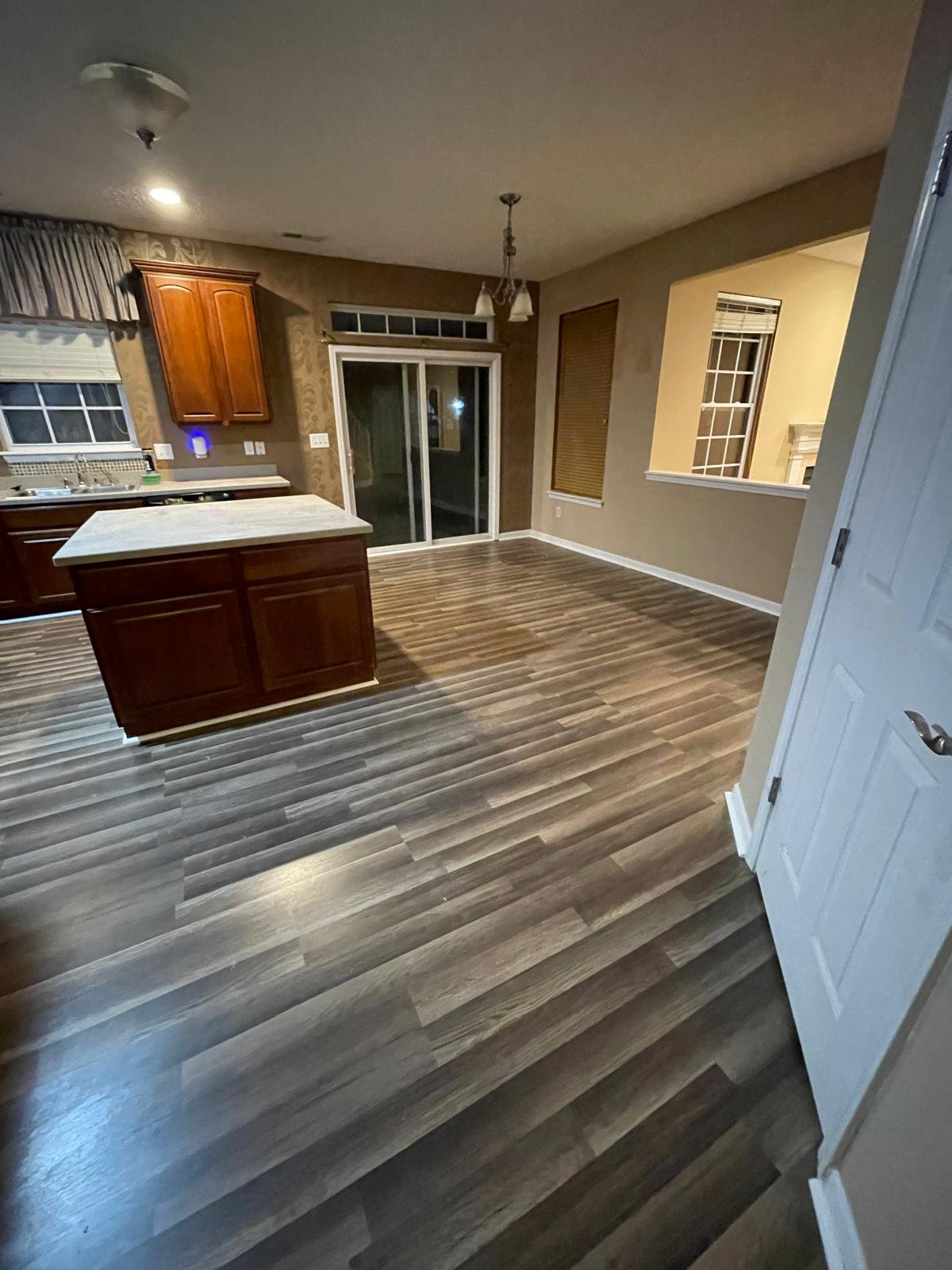 kitchen floor job remodle Homerix Inc Westfield Indiana