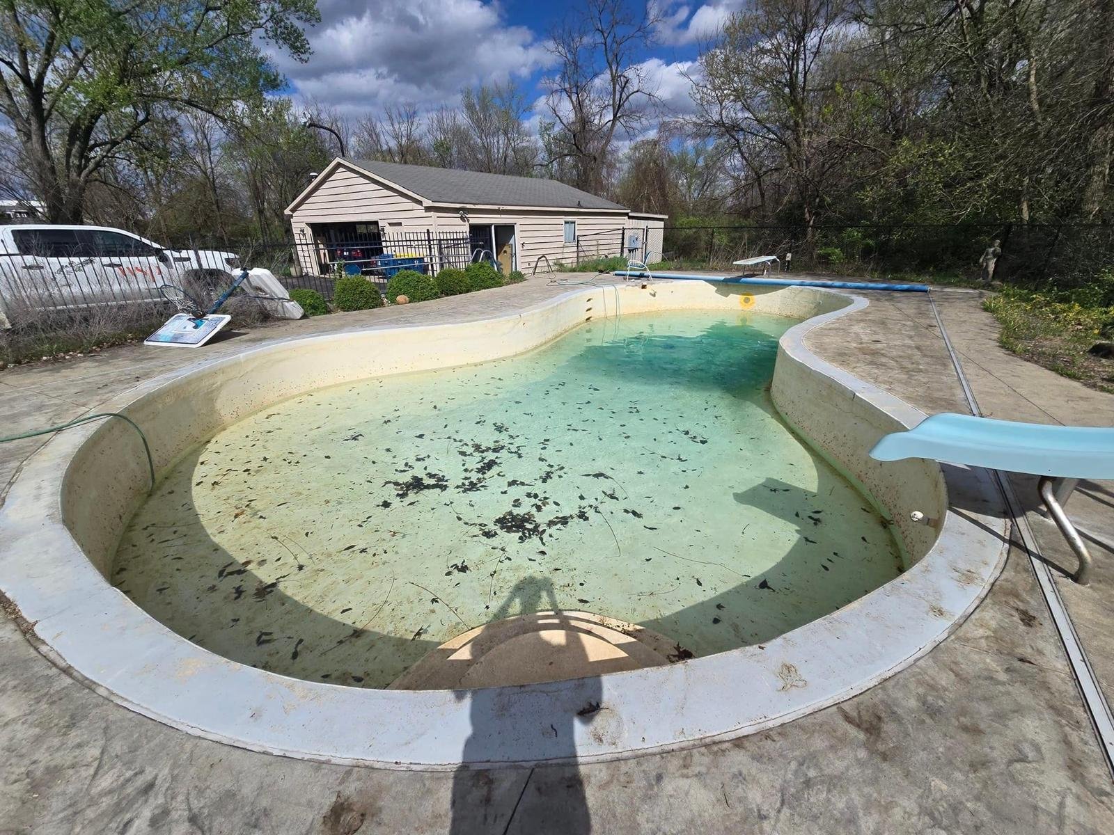 swimming pool revunation before Homerix Inc Westfield Indiana