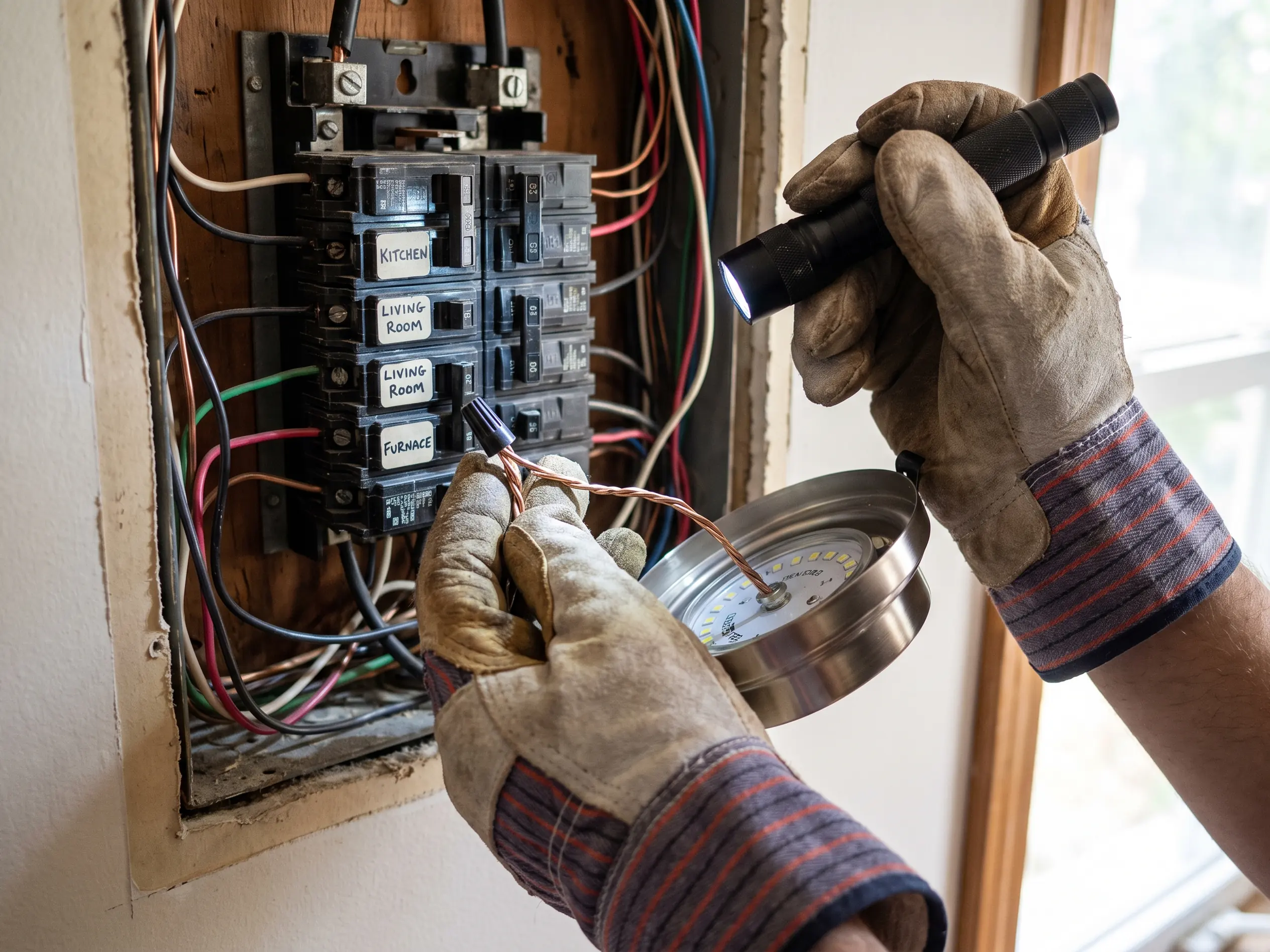 Electrical panel upgrade Zionsville Indiana — Homerix Inc